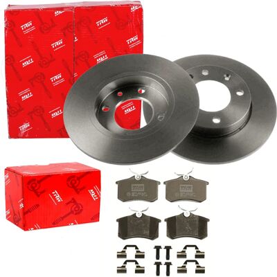 Trw Bremsscheiben 247mm + Beläge Hinten Passend Für Citroen Berlingo C4 C2 C3: Bremsbelagsatz, Scheibenbremse A.b.s.: 36623 A.b.s.: 366231 A.b.s.: 372 Trw Bremsscheiben 247mm + Beläge Hinten Passend Für Citroen Berlingo C4 C2 C3: Bremsbelagsatz, Scheibenbremse A.b.s.: 36623 A.b.s.: 366231 A.b.s.: 372