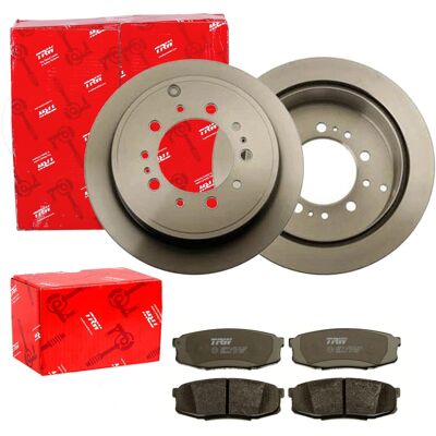 Trw Bremsscheiben 345mm + Beläge Hinten Passend Für Toyota Land Cruiser J2: Bremsbelagsatz, Scheibenbremse A.b.s.: 37702 Abakus: 23102124 Aisin: A2n15 Trw Bremsscheiben 345mm + Beläge Hinten Passend Für Toyota Land Cruiser J2: Bremsbelagsatz, Scheibenbremse A.b.s.: 37702 Abakus: 23102124 Aisin: A2n15