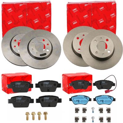 Trw Bremsscheiben + Beläge Vorne + Hinten Passend Für Fiat Bravo 198 + Stilo 192: Bremsbelagsatz, Scheibenbremse A.b.s.: 37291 Abakus: 23102038 Abakus Trw Bremsscheiben + Beläge Vorne + Hinten Passend Für Fiat Bravo 198 + Stilo 192: Bremsbelagsatz, Scheibenbremse A.b.s.: 37291 Abakus: 23102038 Abakus