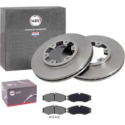 Abs Bremsscheiben + Beläge Vorne Passend Für Ford Maverick Nissan Terrano: Bremsbelagsatz, Scheibenbremse A.b.s.: 36861 Abakus: 23101448 Aisin: Asn200 Abs Bremsscheiben + Beläge Vorne Passend Für Ford Maverick Nissan Terrano: Bremsbelagsatz, Scheibenbremse A.b.s.: 36861 Abakus: 23101448 Aisin: Asn200