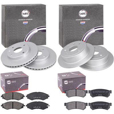 Abs Bremsscheiben + Beläge Vorne Hinten Passend Für Chevrolet Lacetti Nubira: Bremsscheibe A.b.s.: 17686 Abakus: 23104106 Abakus: 231041062 Aisin: L6r Abs Bremsscheiben + Beläge Vorne Hinten Passend Für Chevrolet Lacetti Nubira: Bremsscheibe A.b.s.: 17686 Abakus: 23104106 Abakus: 231041062 Aisin: L6r