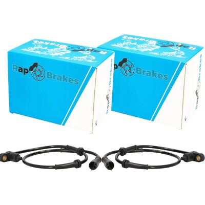 RAP BRAKES 2x Rap Abs-sensor Raddrehzahl Vorne Passend Für Renault Megane Scénic: Sensor, Raddrehzahl A.b.s.: 30301 Abakus: 12002113 Aic: 53305 Ate: 24071311091 RAP BRAKES 2x Rap Abs-sensor Raddrehzahl Vorne Passend Für Renault Megane Scénic: Sensor, Raddrehzahl A.b.s.: 30301 Abakus: 12002113 Aic: 53305 Ate: 24071311091