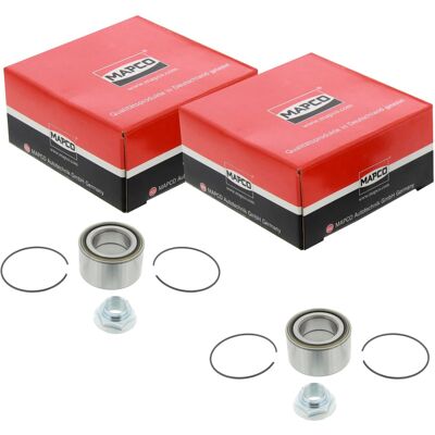 2x Mapco Radlager-satz Vorne Hinten Passend Für Austin Maestro Mg Mg Mgf Rover 1: Radlagersatz A.b.s.: 200193 Aic: 73027 Al-ko: 620506 Autobianchi: As 2x Mapco Radlager-satz Vorne Hinten Passend Für Austin Maestro Mg Mg Mgf Rover 1: Radlagersatz A.b.s.: 200193 Aic: 73027 Al-ko: 620506 Autobianchi: As