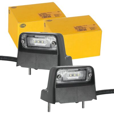 2x Hella Led Kennzeichenleuchte 2ka 010 278-137: Kennzeichenleuchte Hella: 2ka010278137 Komatsu: 21d0651730 Volvo: 54176257 2x Hella Led Kennzeichenleuchte 2ka 010 278-137: Kennzeichenleuchte Hella: 2ka010278137 Komatsu: 21d0651730 Volvo: 54176257