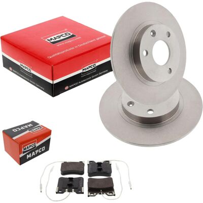 Mapco Bremsscheiben + Beläge Vorne Passend Für Citroen Ax Saxo + Peugeot 106: Bremsbelagsatz, Scheibenbremse A.b.s.: 36598 A.b.s.: 36751 Aisin: Asn248 Mapco Bremsscheiben + Beläge Vorne Passend Für Citroen Ax Saxo + Peugeot 106: Bremsbelagsatz, Scheibenbremse A.b.s.: 36598 A.b.s.: 36751 Aisin: Asn248