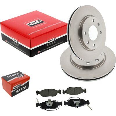 Mapco Bremsscheiben + Beläge Vorne Passend Für Peugeot 106 306 Citroen Saxo: Bremsscheibe A.b.s.: 15880 Abakus: 23103049 Abakus: 231030492 Aic: 53641 Mapco Bremsscheiben + Beläge Vorne Passend Für Peugeot 106 306 Citroen Saxo: Bremsscheibe A.b.s.: 15880 Abakus: 23103049 Abakus: 231030492 Aic: 53641