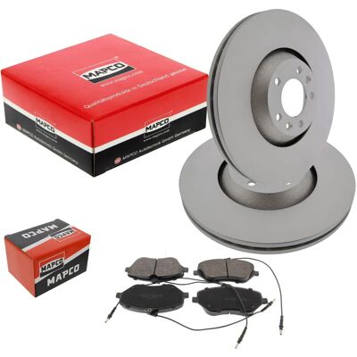 Mapco Bremsscheiben 330mm + Beläge Vorne Passend Für Citroen C5 C6 + Peugeot 407: Bremsbelagsatz, Scheibenbremse A.b.s.: 37431 Abakus: 23101279 Aisin: Mapco Bremsscheiben 330mm + Beläge Vorne Passend Für Citroen C5 C6 + Peugeot 407: Bremsbelagsatz, Scheibenbremse A.b.s.: 37431 Abakus: 23101279 Aisin: