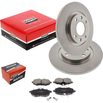 Mapco Bremsscheiben 266mm + Beläge Vorne Passend Für Citroen C2 Jm + C3 Fc: Bremsbelagsatz, Scheibenbremse A.b.s.: 37307 Abakus: 23101035 Aisin: Bpci1 Mapco Bremsscheiben 266mm + Beläge Vorne Passend Für Citroen C2 Jm + C3 Fc: Bremsbelagsatz, Scheibenbremse A.b.s.: 37307 Abakus: 23101035 Aisin: Bpci1