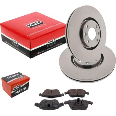 Mapco Bremsscheiben 302mm + Beläge Vorne Passend Für Citroen C4 Grand / Picasso: Bremsbelagsatz, Scheibenbremse A.b.s.: 366231 A.b.s.: 37599 Abakus: 2 Mapco Bremsscheiben 302mm + Beläge Vorne Passend Für Citroen C4 Grand / Picasso: Bremsbelagsatz, Scheibenbremse A.b.s.: 366231 A.b.s.: 37599 Abakus: 2