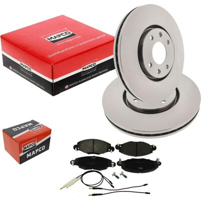 Mapco Bremsscheiben 288mm + Beläge Vorne Passend Für Citroen C5 Limo + Kombi: Bremsbelagsatz, Scheibenbremse A.b.s.: 37285 Ap Xenergy: X41212 Ashika: Mapco Bremsscheiben 288mm + Beläge Vorne Passend Für Citroen C5 Limo + Kombi: Bremsbelagsatz, Scheibenbremse A.b.s.: 37285 Ap Xenergy: X41212 Ashika: