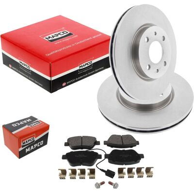 Mapco Bremsscheiben + Beläge Vorne Passend Für Citroen Nemo Peugeot Bipper Qubo: Bremsbelagsatz, Scheibenbremse A.b.s.: 37280 A.b.s.: 37594 Abakus: 23 Mapco Bremsscheiben + Beläge Vorne Passend Für Citroen Nemo Peugeot Bipper Qubo: Bremsbelagsatz, Scheibenbremse A.b.s.: 37280 A.b.s.: 37594 Abakus: 23