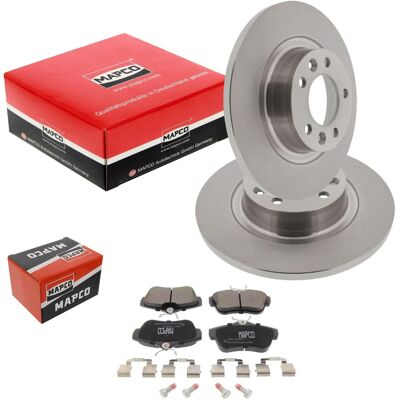 Mapco Bremsscheiben + Beläge Hinten Passend Für Citroen Jumpy + Scudo + Expert: Bremsscheibe A.b.s.: 17774 Abakus: 23104134 Abakus: 231041342 Aisin: A Mapco Bremsscheiben + Beläge Hinten Passend Für Citroen Jumpy + Scudo + Expert: Bremsscheibe A.b.s.: 17774 Abakus: 23104134 Abakus: 231041342 Aisin: A