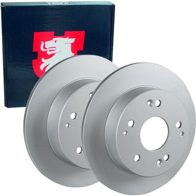 2x Jp Group Bremsscheiben Ø260mm Voll Hinten Passend Für Honda Civic: Bremsscheibe A.b.s.: 17561 Ackoja: A2640006 Aisin: C6r1357s Ashika: 6104446c Ate 2x Jp Group Bremsscheiben Ø260mm Voll Hinten Passend Für Honda Civic: Bremsscheibe A.b.s.: 17561 Ackoja: A2640006 Aisin: C6r1357s Ashika: 6104446c Ate