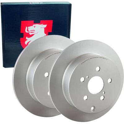2x Jp Group Bremsscheiben Ø269mm Voll Hinten Passend Für Toyota Celica Prius: Bremsscheibe A.b.s.: 17169 Aisin: A6r070s Ashika: 6102210c Ate: 24010907 2x Jp Group Bremsscheiben Ø269mm Voll Hinten Passend Für Toyota Celica Prius: Bremsscheibe A.b.s.: 17169 Aisin: A6r070s Ashika: 6102210c Ate: 24010907
