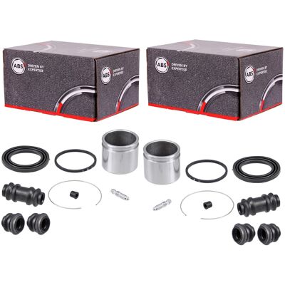 2x A.b.s. Bremssattel Raparatur-satz Vorne Passend Für Daihatsu Applause Charade: 2x A.b.s. Bremssattel Raparatur-satz Vorne Passend Für Daihatsu Applause Charade: