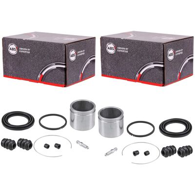 2x A.b.s. Bremssattel Raparatur-satz Vorne Passend Für Daihatsu Charade Gran: 2x A.b.s. Bremssattel Raparatur-satz Vorne Passend Für Daihatsu Charade Gran: