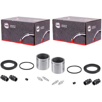 2x A.b.s. Bremssattel Raparatur-satz Vorne Passend Für Chrysler Pt Mercedes A-kl: 2x A.b.s. Bremssattel Raparatur-satz Vorne Passend Für Chrysler Pt Mercedes A-kl: