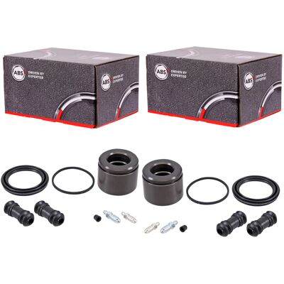 2x A.b.s. Bremssattel Raparatur-satz Vorne Passend Für Jeep Cherokee Grand Wrang: 2x A.b.s. Bremssattel Raparatur-satz Vorne Passend Für Jeep Cherokee Grand Wrang: