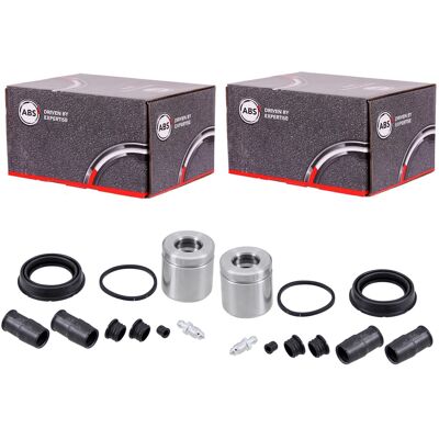 2x A.b.s. Bremssattel Raparatur-satz Hinten Passend Für Jeep Grand: 2x A.b.s. Bremssattel Raparatur-satz Hinten Passend Für Jeep Grand: