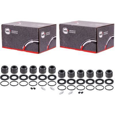 2x A.b.s. Bremssattel Raparatur-satz Vorne Passend Für Jeep Grand: 2x A.b.s. Bremssattel Raparatur-satz Vorne Passend Für Jeep Grand: