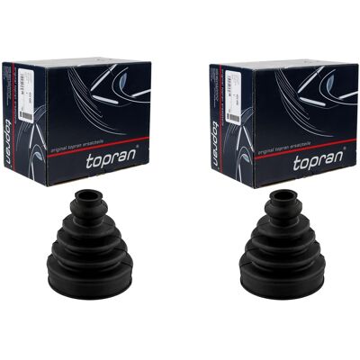 2x Topran Achsmanschette Satz Getriebeseitig Vorne Passend Für Audi A4 A6: Faltenbalg, Antriebswelle Audi: 4b3407283 Cupra: 4b3407283 Porsche: 4b34072 2x Topran Achsmanschette Satz Getriebeseitig Vorne Passend Für Audi A4 A6: Faltenbalg, Antriebswelle Audi: 4b3407283 Cupra: 4b3407283 Porsche: 4b34072
