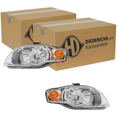 2x Diederichs Halogen Scheinwerfer Links+rechts Passend Für Audi A4: Hauptscheinwerfer Alkar: 2745503 Audi: 8e0941003aj Diederichs: 1017181 Diederichs 2x Diederichs Halogen Scheinwerfer Links+rechts Passend Für Audi A4: Hauptscheinwerfer Alkar: 2745503 Audi: 8e0941003aj Diederichs: 1017181 Diederichs