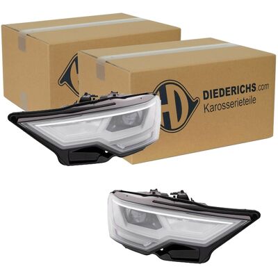 2x Diederichs Led Scheinwerfer Links+rechts Passend Für Audi A6: Hauptscheinwerfer Abakus: 4461166rmleam6 Alkar: 2736512 Audi: 4k0941034 Audi: 4k09410 2x Diederichs Led Scheinwerfer Links+rechts Passend Für Audi A6: Hauptscheinwerfer Abakus: 4461166rmleam6 Alkar: 2736512 Audi: 4k0941034 Audi: 4k09410