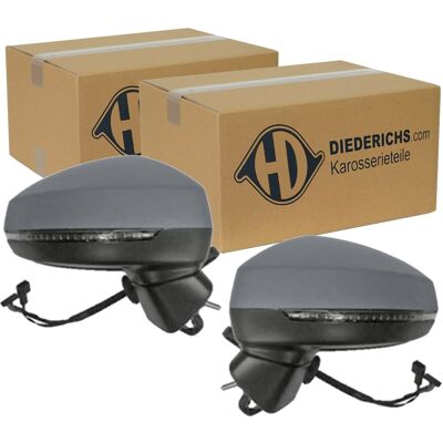 2x Diederichs Elektrisch Anklappbare Memory-spiegel Grundiert Passend Für Audi A: Außenspiegel Alkar: 6142782 Alkar: 6164782 Audi: 8v1857410aa9b9 Audi 2x Diederichs Elektrisch Anklappbare Memory-spiegel Grundiert Passend Für Audi A: Außenspiegel Alkar: 6142782 Alkar: 6164782 Audi: 8v1857410aa9b9 Audi