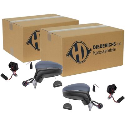 2x Diederichs Elektrisch Anklappbare Memory-spiegel Grundiert Passend Für Vw Tig: Außenspiegel Alkar: 9044147 Blic: 5402011609313p Blic: 5402011609315 2x Diederichs Elektrisch Anklappbare Memory-spiegel Grundiert Passend Für Vw Tig: Außenspiegel Alkar: 9044147 Blic: 5402011609313p Blic: 5402011609315