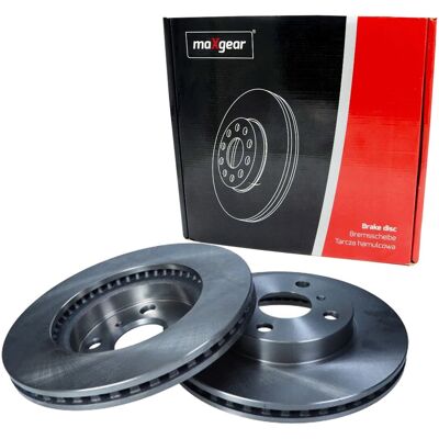 2x Maxgear Bremsscheiben 255mm Belüftet Vorne Passend Für Toyota Yaris 19-2462: Bremsscheibe A.b.s.: 17748 A.b.s.: 17749 Abakus: 23103154 Abakus: 2310 2x Maxgear Bremsscheiben 255mm Belüftet Vorne Passend Für Toyota Yaris 19-2462: Bremsscheibe A.b.s.: 17748 A.b.s.: 17749 Abakus: 23103154 Abakus: 2310