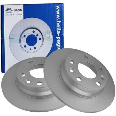 2x Hella Pro Bremsscheiben 260mm Voll Hinten Passend Für Nissan Juke Renault Cap: Bremsscheibe A.b.s.: 18859 A.b.s.: 18890 Ashika: 6101135c Ate: 24010 2x Hella Pro Bremsscheiben 260mm Voll Hinten Passend Für Nissan Juke Renault Cap: Bremsscheibe A.b.s.: 18859 A.b.s.: 18890 Ashika: 6101135c Ate: 24010