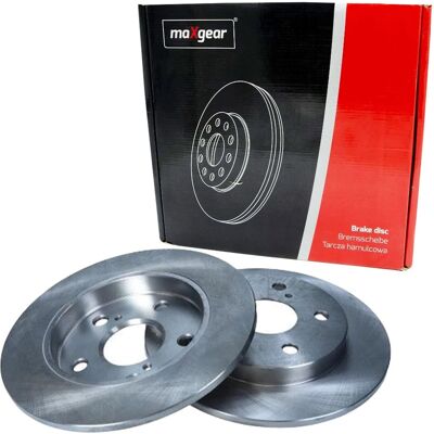 2x Maxgear Bremsscheiben 259mm Voll Hinten Passend Für Toyota Auris Corolla 19: Bremsscheibe A.b.s.: 17831 Abakus: 23104125 Abakus: 231041252 Aisin: A 2x Maxgear Bremsscheiben 259mm Voll Hinten Passend Für Toyota Auris Corolla 19: Bremsscheibe A.b.s.: 17831 Abakus: 23104125 Abakus: 231041252 Aisin: A