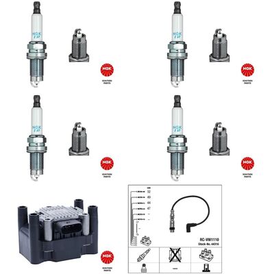 Ngk Zündleitungssatz+spule+kerzen Passend Für 1.2 Tsi Vw Polo 6r Golf Seat Altea: Zündleitungssatz Ashika: 132000210 Ashika: 132000901 Audi: 03f905409 Ngk Zündleitungssatz+spule+kerzen Passend Für 1.2 Tsi Vw Polo 6r Golf Seat Altea: Zündleitungssatz Ashika: 132000210 Ashika: 132000901 Audi: 03f905409