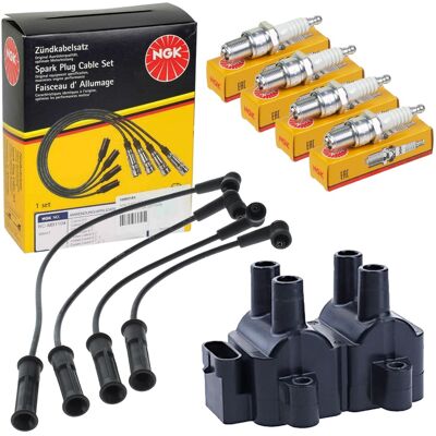 Ngk Zündleitung+spule+kerzen Passend Für 1.4+1.6 Dacia Logan Ls Sandero: Zündkerze Abarth: 46417010 Abarth: 46480362 Abarth: 464803620 Abarth: 5894586 Ngk Zündleitung+spule+kerzen Passend Für 1.4+1.6 Dacia Logan Ls Sandero: Zündkerze Abarth: 46417010 Abarth: 46480362 Abarth: 464803620 Abarth: 5894586