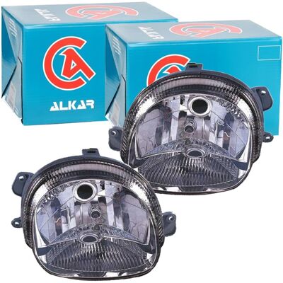 2x Alkar Halogen Scheinwerfer Satz Links+rechts Passend Für Renault Twingo: Hauptscheinwerfer Abakus: 5511133rldem Abakus: 5511139rldem Alkar: 2746169 2x Alkar Halogen Scheinwerfer Satz Links+rechts Passend Für Renault Twingo: Hauptscheinwerfer Abakus: 5511133rldem Abakus: 5511139rldem Alkar: 2746169