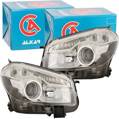 2x Alkar Xenon Scheinwerfer Satz Links+rechts Passend Für Nissan Qashqai: Hauptscheinwerfer Abakus: 21511b8lldem Abakus: 21511d7lldhem Alkar: 2741570 2x Alkar Xenon Scheinwerfer Satz Links+rechts Passend Für Nissan Qashqai: Hauptscheinwerfer Abakus: 21511b8lldem Abakus: 21511d7lldhem Alkar: 2741570