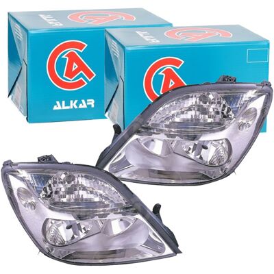 2x Alkar Halogen Scheinwerfer Satz Links+rechts Passend Für Renault Scénic: Hauptscheinwerfer Abakus: 5511135rldem1 Alkar: 2742220 Diederichs: 4463480 2x Alkar Halogen Scheinwerfer Satz Links+rechts Passend Für Renault Scénic: Hauptscheinwerfer Abakus: 5511135rldem1 Alkar: 2742220 Diederichs: 4463480