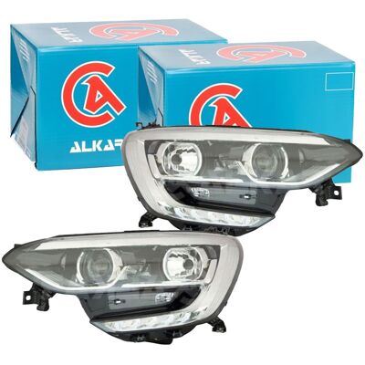 2x Alkar Halogen Led Scheinwerfer Satz Links+rechts Passend Für Renault Megane: Hauptscheinwerfer Abakus: 55111aellemn1 Alkar: 2791228 Diederichs: 446 2x Alkar Halogen Led Scheinwerfer Satz Links+rechts Passend Für Renault Megane: Hauptscheinwerfer Abakus: 55111aellemn1 Alkar: 2791228 Diederichs: 446