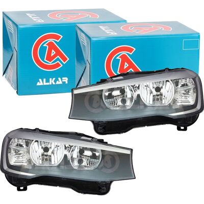 2x Alkar Halogen Scheinwerfer Satz Links+rechts Passend Für Bmw X3 X4: Hauptscheinwerfer Abakus: 44411a8rmldem2 Alkar: 2772831 Bmw: 63117334078 Dieder 2x Alkar Halogen Scheinwerfer Satz Links+rechts Passend Für Bmw X3 X4: Hauptscheinwerfer Abakus: 44411a8rmldem2 Alkar: 2772831 Bmw: 63117334078 Dieder
