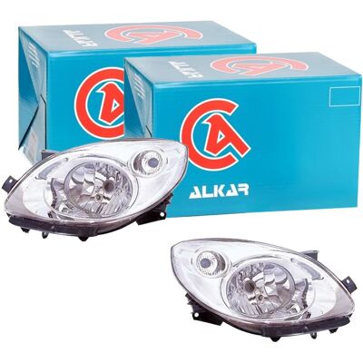 2x Alkar Halogen Scheinwerfer Satz Links+rechts Passend Für Renault Twingo: Hauptscheinwerfer Abakus: 5511173rldem2 Alkar: 2742171 Diederichs: 4481080 2x Alkar Halogen Scheinwerfer Satz Links+rechts Passend Für Renault Twingo: Hauptscheinwerfer Abakus: 5511173rldem2 Alkar: 2742171 Diederichs: 4481080