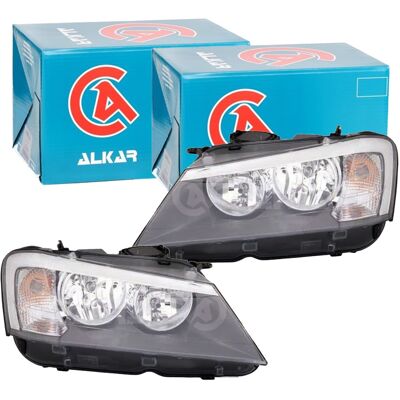 2x Alkar Halogen Scheinwerfer Satz Links+rechts Passend Für Bmw X3: Hauptscheinwerfer Abakus: 4441180lmldem2 Alkar: 2751831 Bmw: 63127217287 Diederich 2x Alkar Halogen Scheinwerfer Satz Links+rechts Passend Für Bmw X3: Hauptscheinwerfer Abakus: 4441180lmldem2 Alkar: 2751831 Bmw: 63127217287 Diederich
