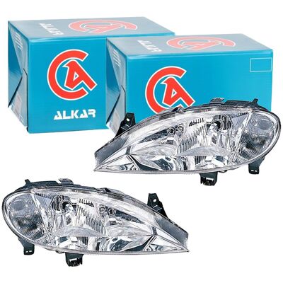2x Alkar Halogen Scheinwerfer Satz Links+rechts Passend Für Renault Megane: Hauptscheinwerfer Abakus: 5511131rldem Alkar: 2746227 Diederichs: 4463082 2x Alkar Halogen Scheinwerfer Satz Links+rechts Passend Für Renault Megane: Hauptscheinwerfer Abakus: 5511131rldem Alkar: 2746227 Diederichs: 4463082