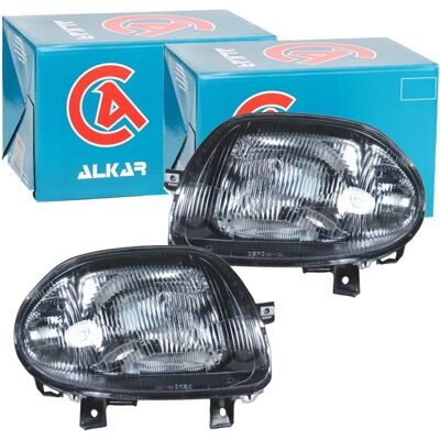 2x Alkar Halogen Scheinwerfer Satz Links+rechts Passend Für Renault Clio: Hauptscheinwerfer Abakus: 5511130lldem Alkar: 2741164 Diederichs: 4413083 Di 2x Alkar Halogen Scheinwerfer Satz Links+rechts Passend Für Renault Clio: Hauptscheinwerfer Abakus: 5511130lldem Alkar: 2741164 Diederichs: 4413083 Di