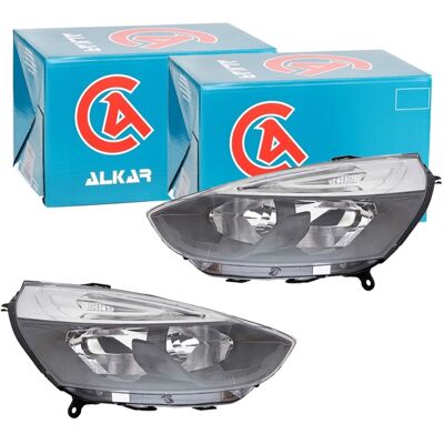 2x Alkar Halogen Scheinwerfer Satz Links+rechts Passend Für Renault Clio: Hauptscheinwerfer Abakus: 55111aulmldem2 Abakus: 55111aulmlemn2 Alkar: 27851 2x Alkar Halogen Scheinwerfer Satz Links+rechts Passend Für Renault Clio: Hauptscheinwerfer Abakus: 55111aulmldem2 Abakus: 55111aulmlemn2 Alkar: 27851