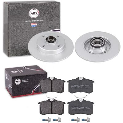 Abs Bremsscheiben + Beläge Hinten Für Citroen C3 Iii Sx + Aircross C4 Cactus: Bremsscheibe A.b.s.: 18643 A.b.s.: 18643c Ashika: 61000621c Ate: 2401090 Abs Bremsscheiben + Beläge Hinten Für Citroen C3 Iii Sx + Aircross C4 Cactus: Bremsscheibe A.b.s.: 18643 A.b.s.: 18643c Ashika: 61000621c Ate: 2401090