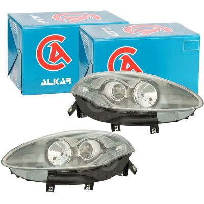 2x Alkar Halogen Scheinwerfer Satz Links+rechts Passend Für Fiat Bravo: Hauptscheinwerfer Alkar: 2745480 Alkar: 2754480 Fiat: 0051877883 Hauptscheinwe 2x Alkar Halogen Scheinwerfer Satz Links+rechts Passend Für Fiat Bravo: Hauptscheinwerfer Alkar: 2745480 Alkar: 2754480 Fiat: 0051877883 Hauptscheinwe