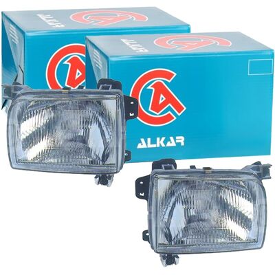 2x Alkar Halogen Scheinwerfer Satz Links+rechts Passend Für Nissan Pick Up: Hauptscheinwerfer Alkar: 2702545 Klokkerholm: 16520146 Nissan: 260103s200 2x Alkar Halogen Scheinwerfer Satz Links+rechts Passend Für Nissan Pick Up: Hauptscheinwerfer Alkar: 2702545 Klokkerholm: 16520146 Nissan: 260103s200