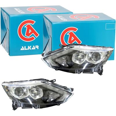 2x Alkar Halogen Led Scheinwerfer Satz Links+rechts Passend Für Nissan Qashqai: Hauptscheinwerfer Abakus: 21511g9rldem2 Alkar: 2762570 Diederichs: 604 2x Alkar Halogen Led Scheinwerfer Satz Links+rechts Passend Für Nissan Qashqai: Hauptscheinwerfer Abakus: 21511g9rldem2 Alkar: 2762570 Diederichs: 604