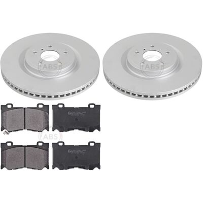 Abs Bremsscheiben 355mm + Beläge Vorne Passend Für Nissan 370z Z34 Infiniti Fx: Bremsscheibe A.b.s.: 18214 Aisin: B6f1705s Ashika: 6001162c Blue Print Abs Bremsscheiben 355mm + Beläge Vorne Passend Für Nissan 370z Z34 Infiniti Fx: Bremsscheibe A.b.s.: 18214 Aisin: B6f1705s Ashika: 6001162c Blue Print