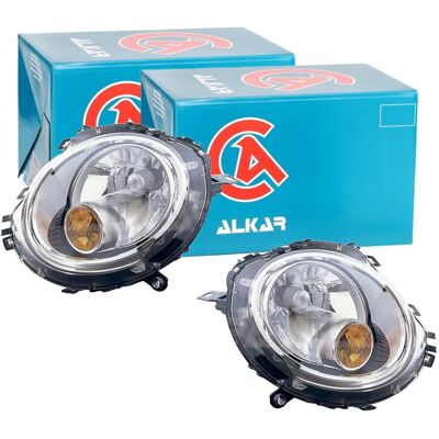 2x Alkar Halogen Scheinwerfer Links+rechts Passend Für Mini Cooper: Hauptscheinwerfer Abakus: 8821118rmldemy Alkar: 2756454 Diederichs: 1206080 Johns: 2x Alkar Halogen Scheinwerfer Links+rechts Passend Für Mini Cooper: Hauptscheinwerfer Abakus: 8821118rmldemy Alkar: 2756454 Diederichs: 1206080 Johns: